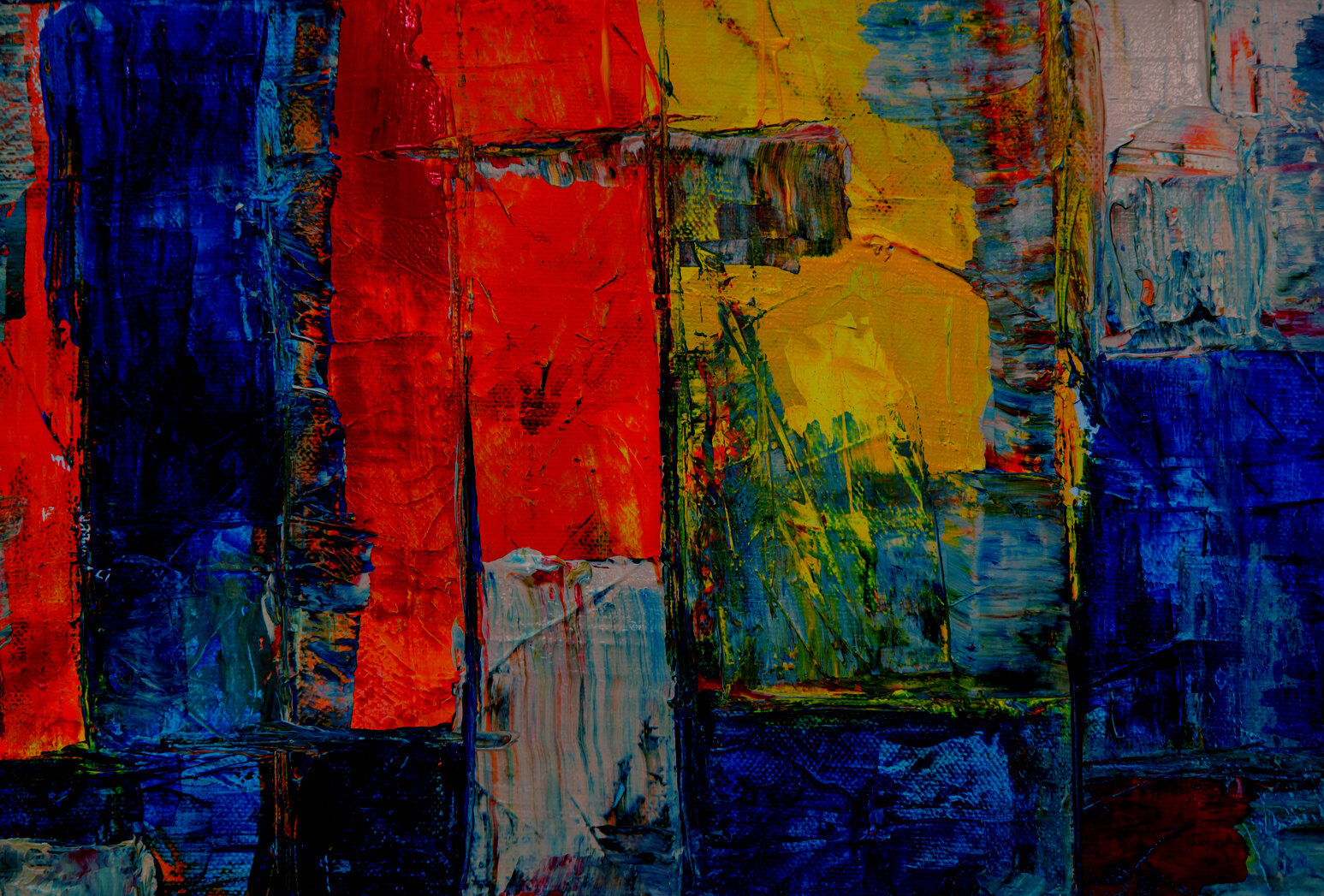 Multicolored Abstract Wall Art